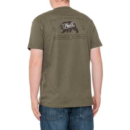 O'Neill Quality Bear T-Shirt - Short Sleeve in Military Green