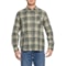 O'Neill Redmond Flannel Plaid Shirt - Long Sleeve in Sage
