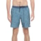 O'Neill Redondo Print Volley Swim Shorts - Built-In Liner Shorts in Aeg