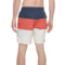 8TNAT_2 O'Neill Redondo Stripe Volley Swim Shorts - Built-In Liner Shorts