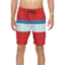 O'Neill Striped Volley Swim Shorts in Chili Pepper