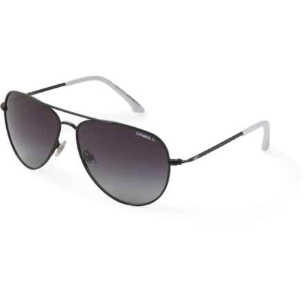 O'Neill Vita Sunglasses - Polarized (For Men and Women) in Black/Smoke Gradient