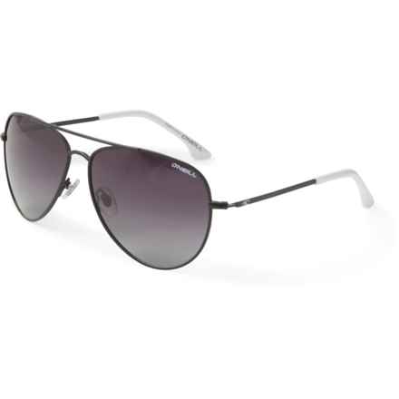 O'Neill Vita Sunglasses - Polarized (For Men and Women) in Black/Smoke Gradient