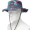 1MTDK_2 O'Neill Wetlands Print Surf Hat (For Men)