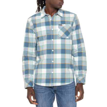 O'Neill Windham Flannel Shirt - Long Sleeve in Dust Blue