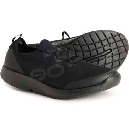 Oofos OOmg Sport LS Sneakers (For Men) in Black