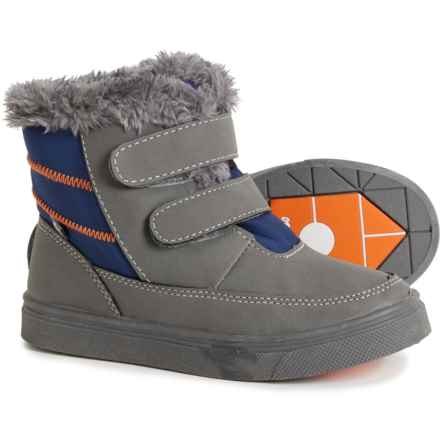 Oomphies Little Boys and Girls Charlie Boots in Grey