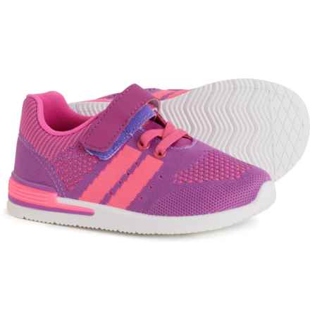 Oomphies Little Boys and Girls Wynn Sneakers in Purple