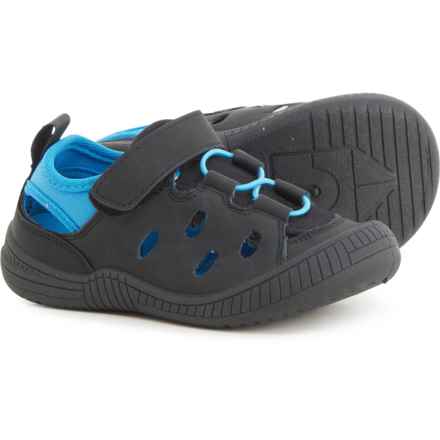 Oomphies Little Boys Lagoon Sport Sandals in Black