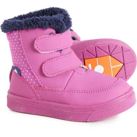 Oomphies Little Girls Charlie Boots in Berry