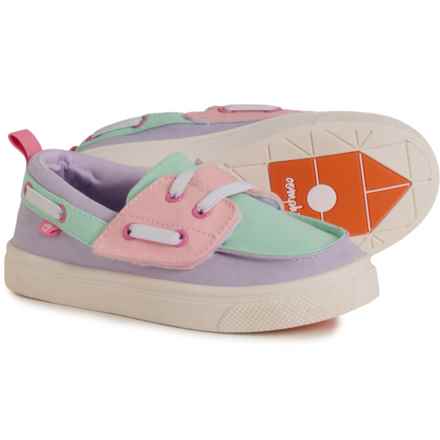 Oomphies Little Girls Jesse Shoes in Lavender/Multi