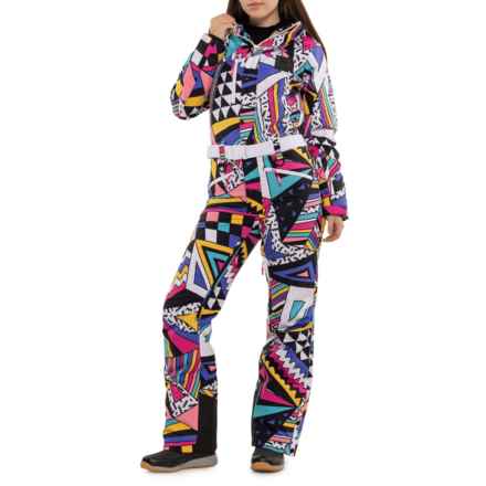 OOSC Curved Ski Suit - Waterproof, Insulated in Blades Of Glory