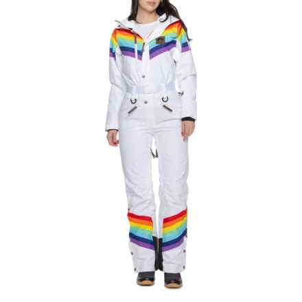 OOSC Rainbow Road Ski Suit - Waterproof, Insulated in Brown