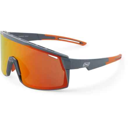 Optic Nerve FixieMAX Sunglasses - Mirror Lens (For Men and Women) in Smoke/Orange
