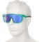 5HYJR_2 Optic Nerve FixieSauce Sunglasses - Mirror Lens