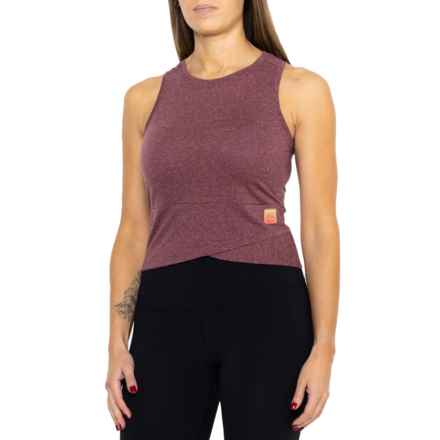 Ortovox 170 Cool Vertical Tank Top in Mountain Rose Blend