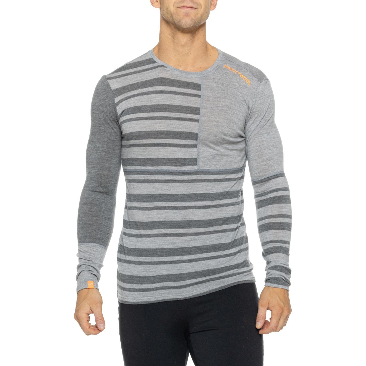 Ortovox 185 Rock'n'Wool Base Layer Top - Merino Wool, Long Sleeve - Save 37 - View #7