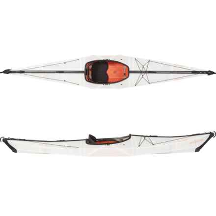 Oru Kayak Bay ST Folding Kayak - 12’, Sit-In in White