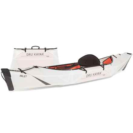 Oru Kayak Inlet Folding Sit-In Kayak - 9’8”, Factory Seconds in White