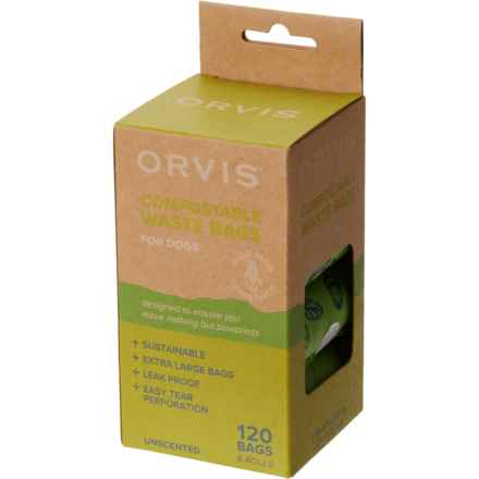 Orvis Compostable Pet Waste Bags - 120-Count in Multi