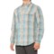 Orvis Midweight Shooting Shirt - Long Sleeve in Blue Plaid