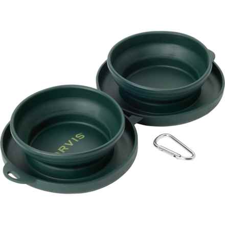 Orvis Pet Travel Double-Sided Collapsible Feeder - 10 oz. in Feeder