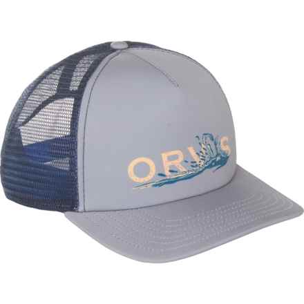 Orvis Tarpon & Mullet Trucker Hat (For Men) in Grey