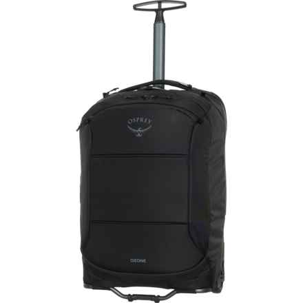 Osprey 21.5” Ozone 2-Wheel Carry-On Suitcase - Softside, Black in Black