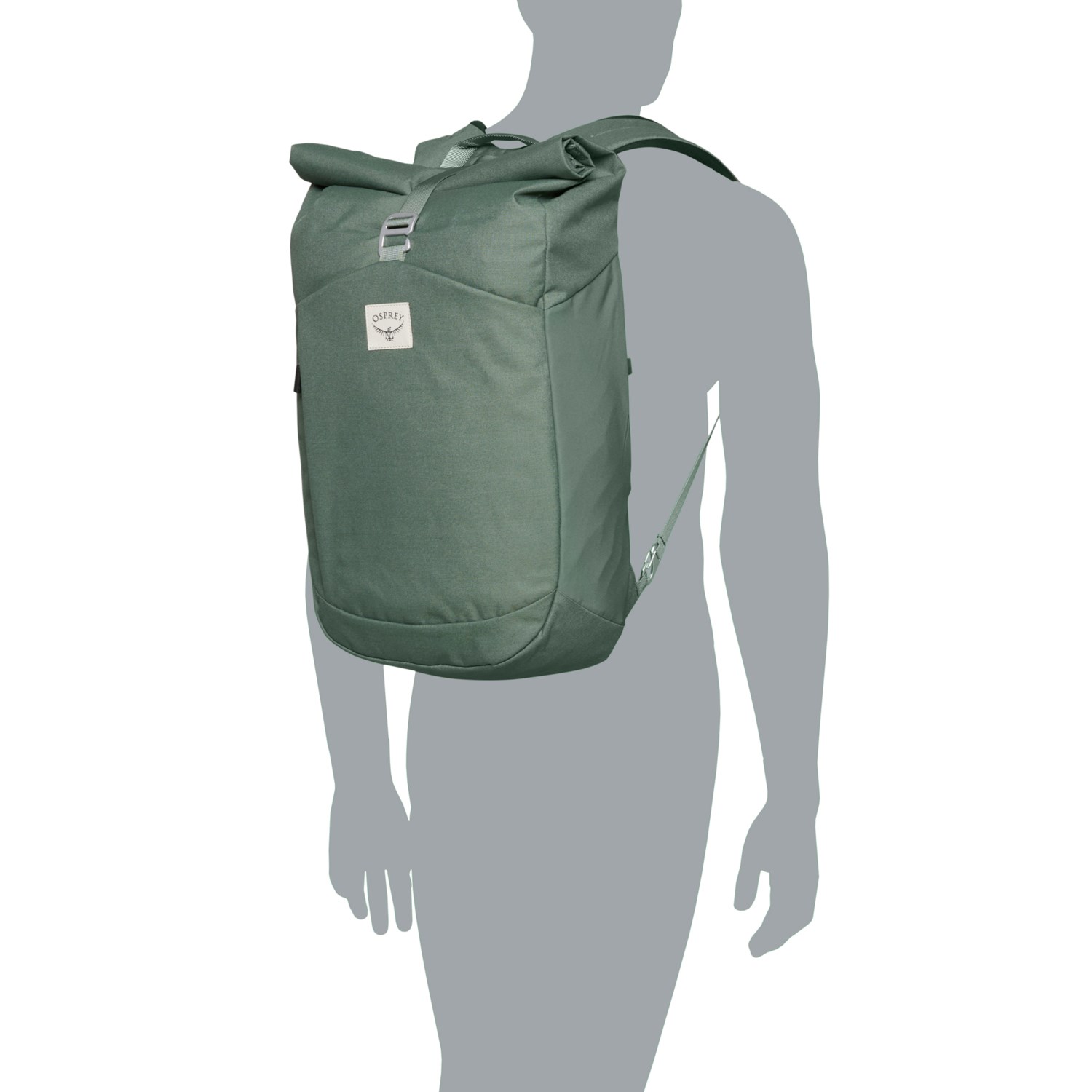 Osprey Arcane Roll Top Backpack Pine Leaf Green Heather