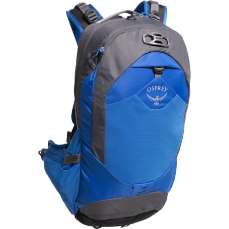 osprey backpack 20 litre Sportlite 20L Unisex Hiking Backpack, Dark Charcoal Grey zip gives quick access to your avalanche safety kit with sleeves for a shovel handle and probe Osprey Sportlite 20L Unisex Hiking