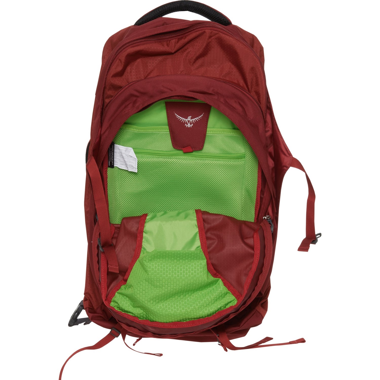 osprey farpoint jasper red