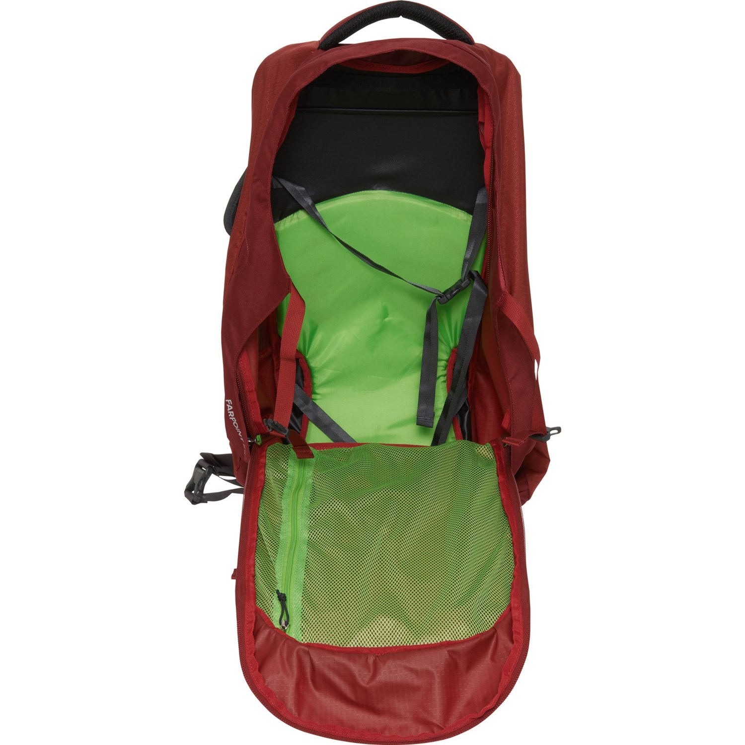 osprey farpoint jasper red