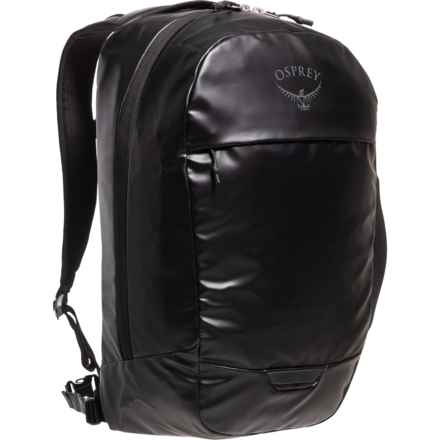 Osprey Transporter 25 L Panel Loader Backpack- Black in Black
