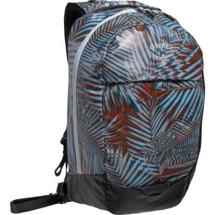 Osprey Transporter 25 L Panel Loader Backpack - Palm Leaf Glitch Print in Palm Leaf Glitch