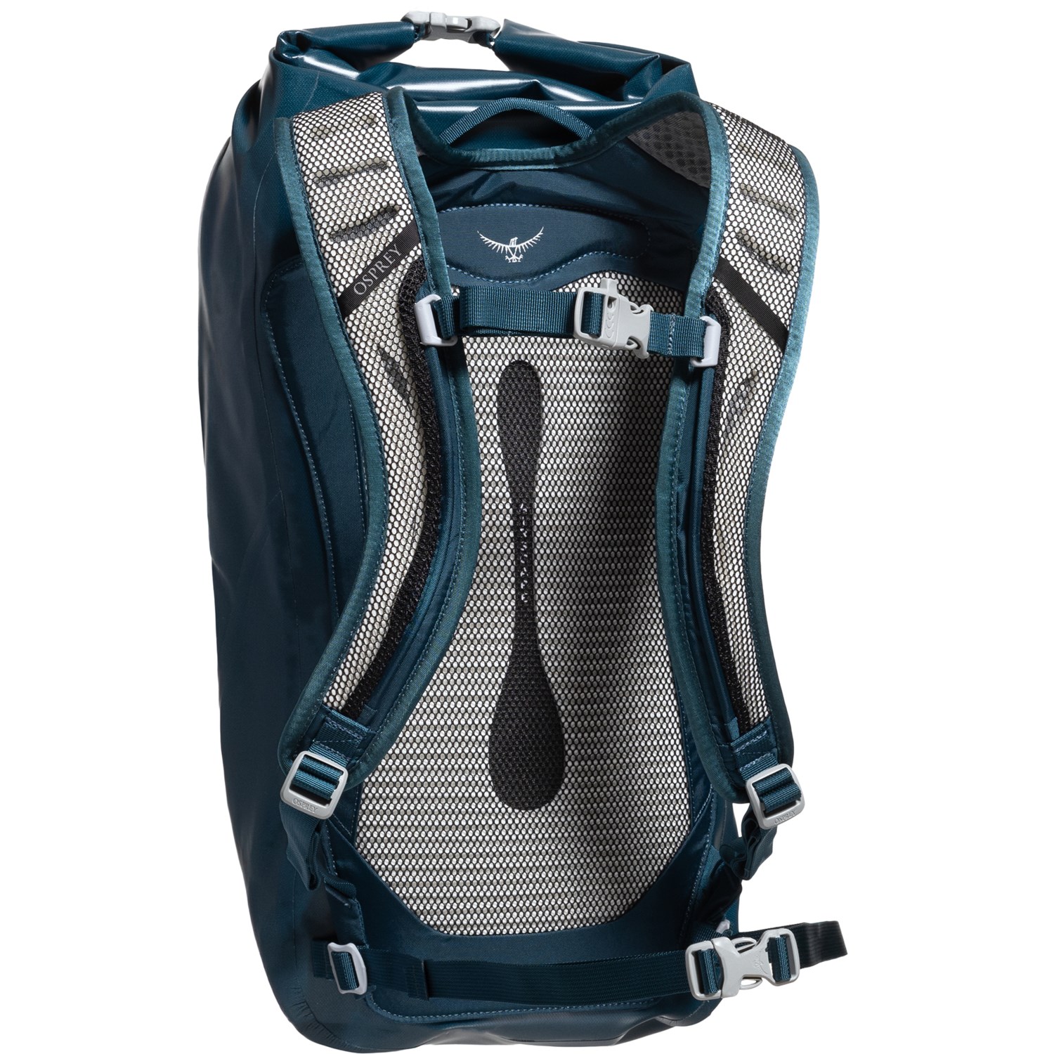 Osprey Transporter 25 L Roll Top Backpack - Night Jungle Blue - Save 41% Osprey Transporter 25 L Roll Top Backpack - Night Jungle Blue - Save 41%