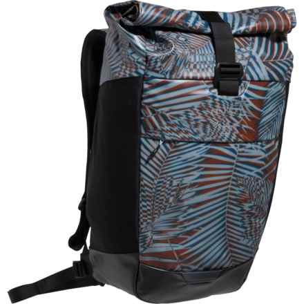 Osprey Transporter 25 L Roll-Top Backpack - Palm Leaf Glitch Print in Palm Leaf Glitch Print