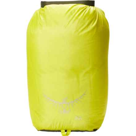 Ultralight 30 L Dry Sack - Waterproof in Electric Lime