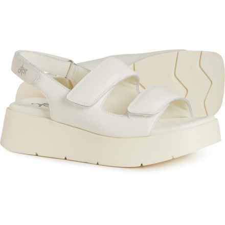 OTBT Assimilate Platform Sandals - Leather (For Women) in Chamois
