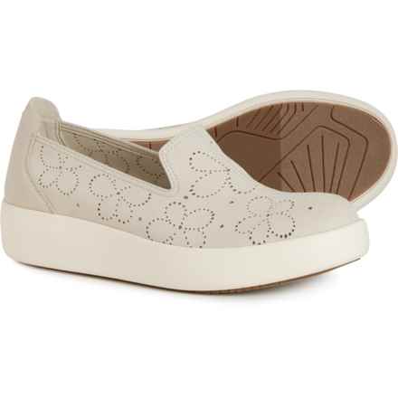OTBT Coexist Floral Platform Sneakers - Slip-Ons (For Women) in Chamois