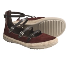 OTBT Copan Shoes - Leather (For Women) in 616 Hunting Red - Closeouts