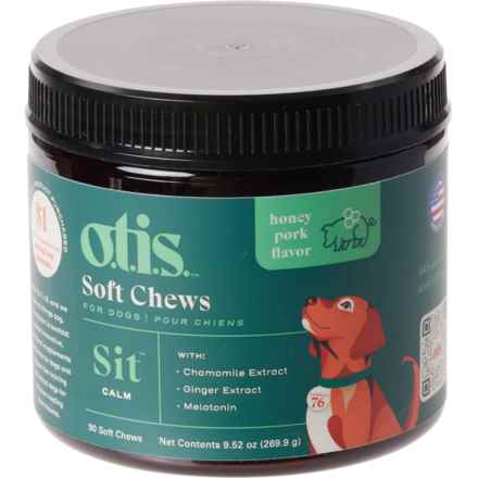 Otis Soft Chews for Dogs - 90-Count in Sit