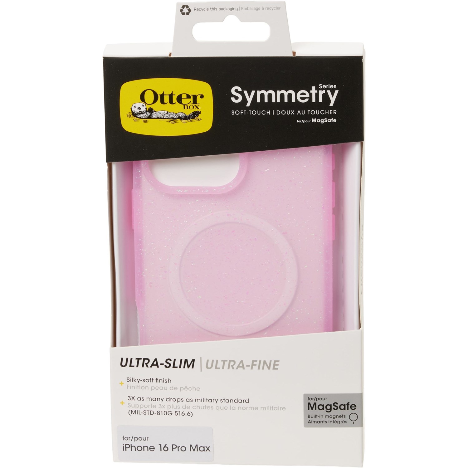 OtterBox Figura Series Case With MagSafe For IPhone 15 Pro Pink