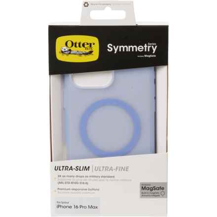 OtterBox Symmetry Series Ultra-Slim Phone Case - iPhone 16 Pro Max in Trans Purple Impression/Silver Flake/Powder Daze