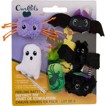 Our Pets Feeling Batty Cat Toy Pack - 6-Pack in Feeling Batty