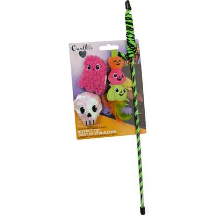 Our Pets Neon Nights Cat Wand and Instinct Toys Set - 3-Pack in Neon