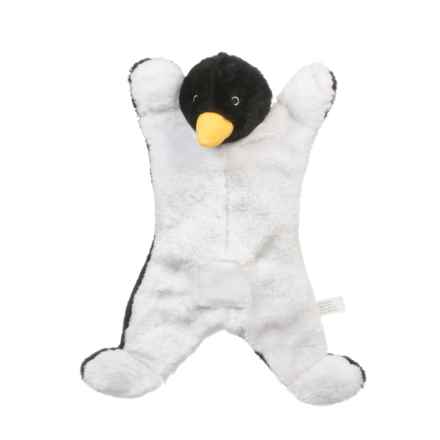 stuffed penguin dog toy