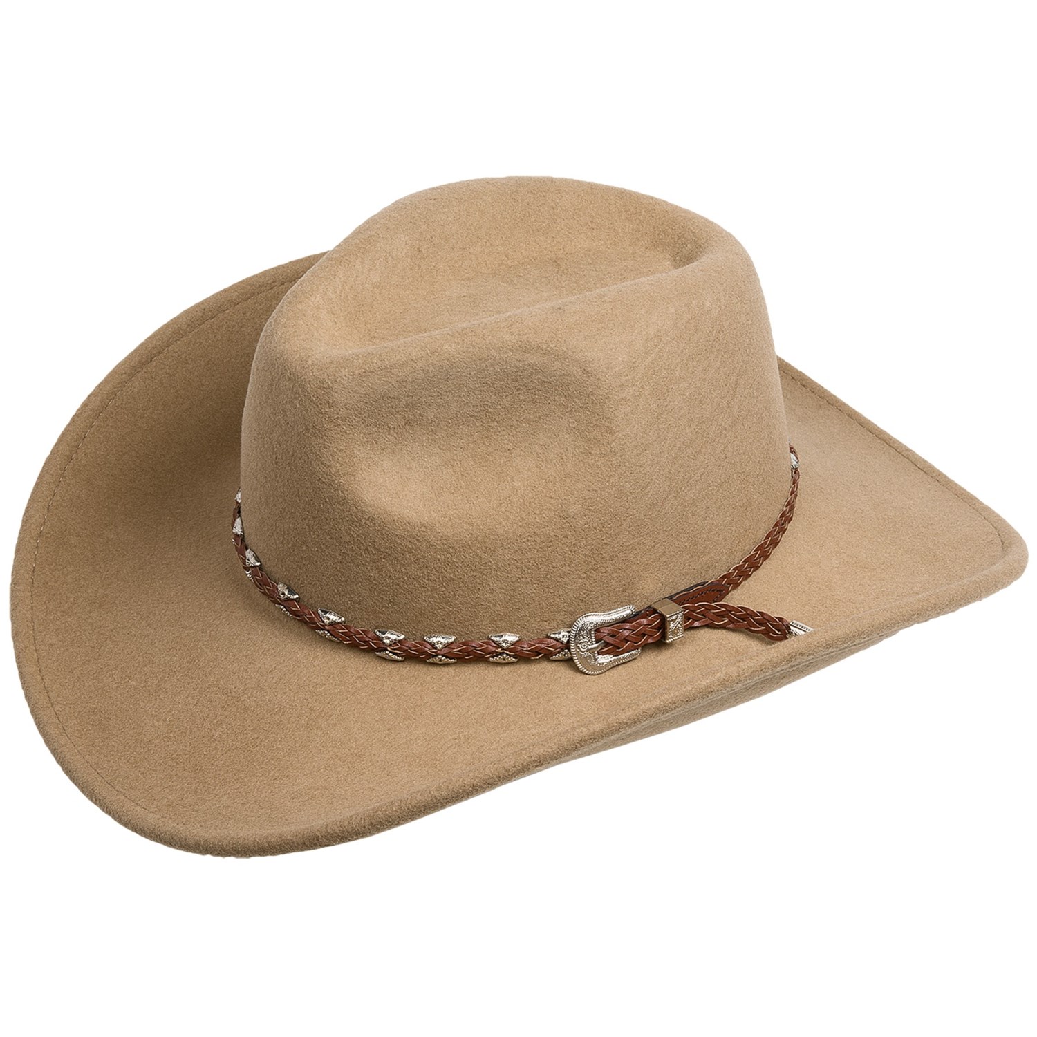 Outback Trading Wallaby Wool Felt Hat - UPF 50, Crushable (For Men and ...