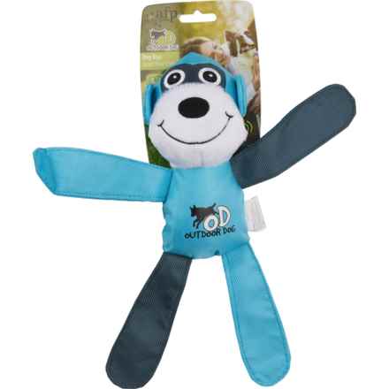Outdoor Dog Ballistic Tugger Monkey Dog Toy - 12” in Blue