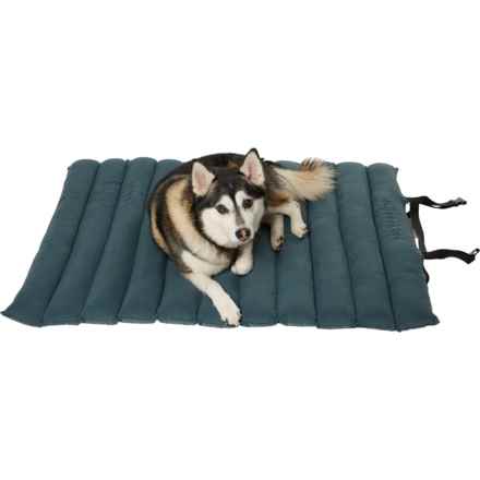 Outdoor Dog Roll-Up Travel Bed - 45x33” in Greyish Green