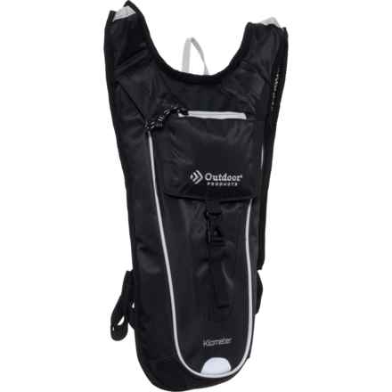 Outdoor Products Kilometer Hydration Backpack - 2 L Reservoir in Black